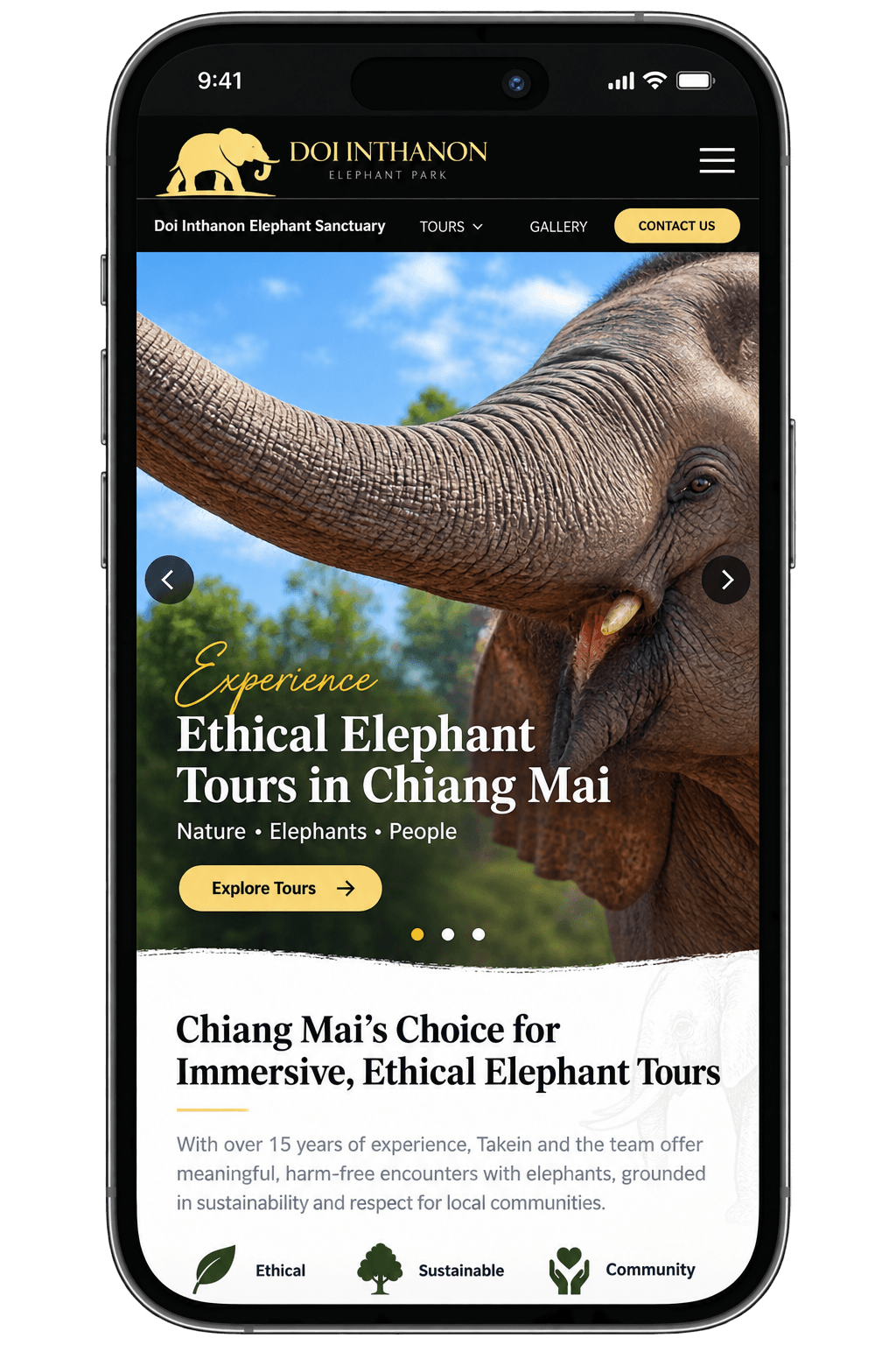 Doi Inthanon Elephant Park